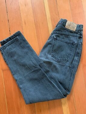 Women’s Hi-rise Slim Fit Vintage County Seat Black 100% Cotton 11/12 29